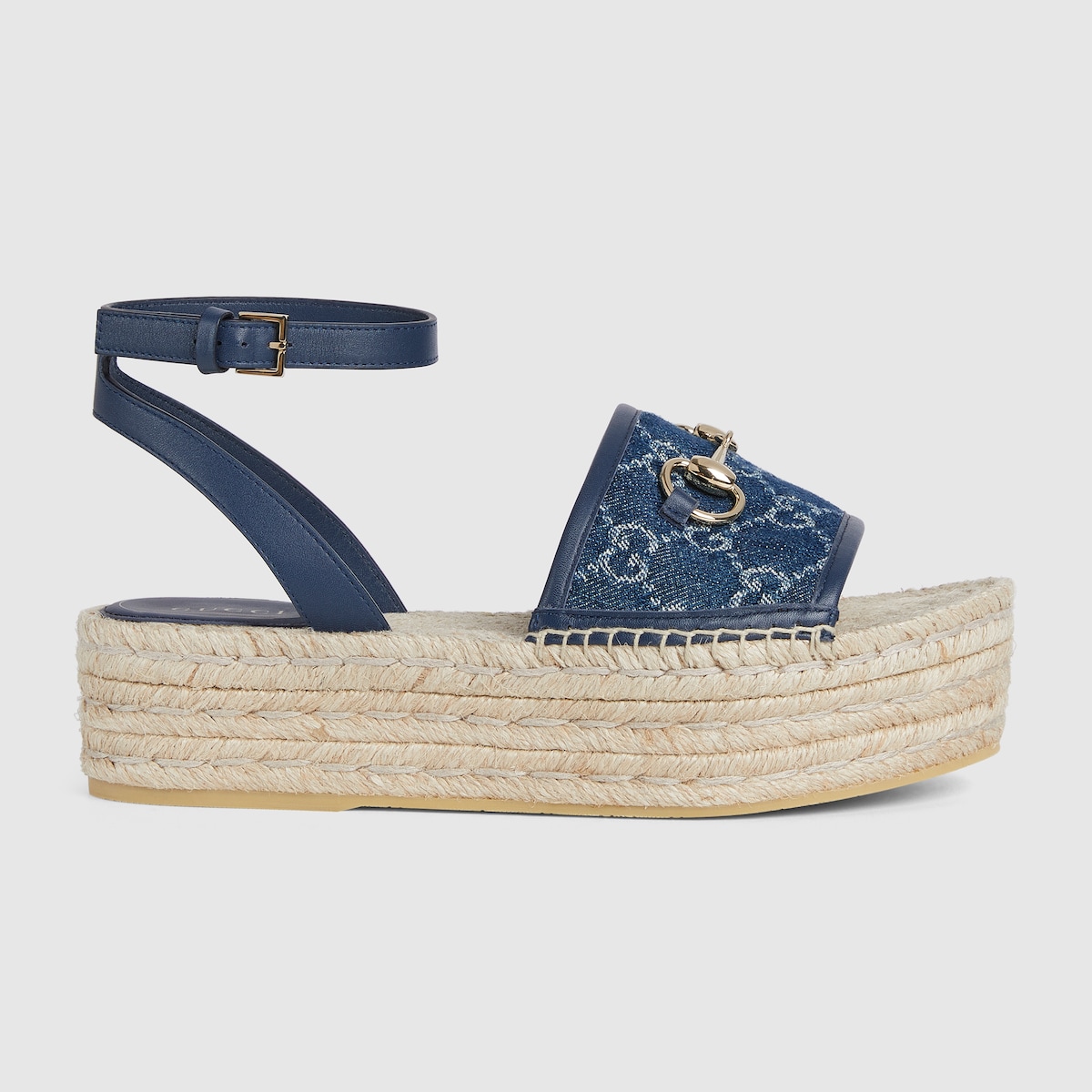Gucci Women’s flatform espadrille with Horsebit - Image 1